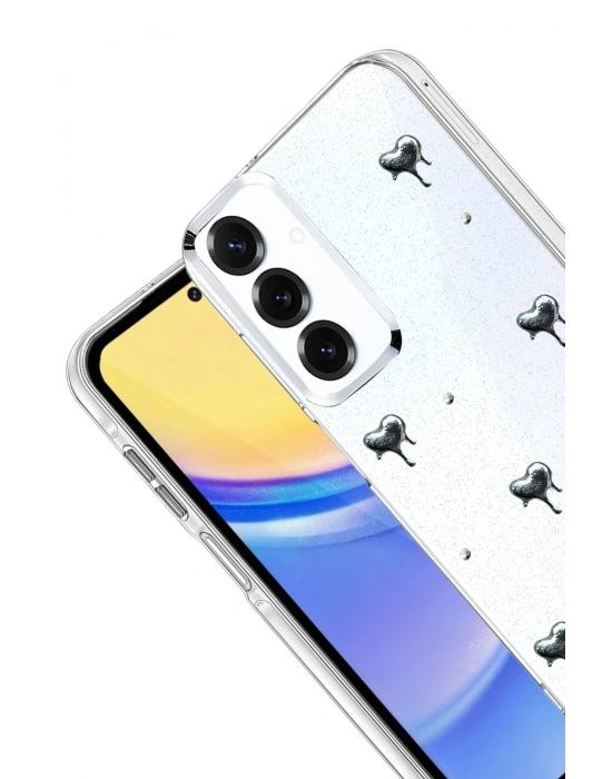 Newface Samsung Galaxy A54 5G Fiyonk Desenli Kapak - Desen 1