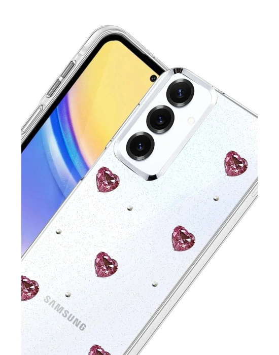 Newface Samsung Galaxy A54 5G Fiyonk Desenli Kapak - Desen 3