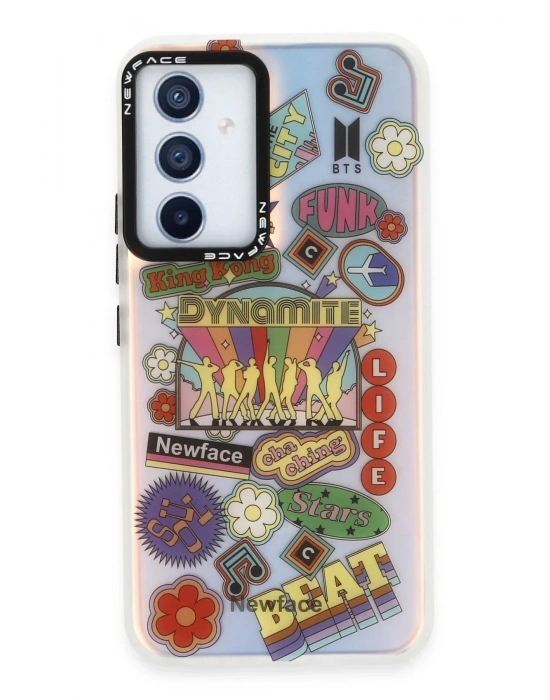 Newface Samsung Galaxy A54 5G Kılıf Estoril Desenli Kapak - Estoril - 14