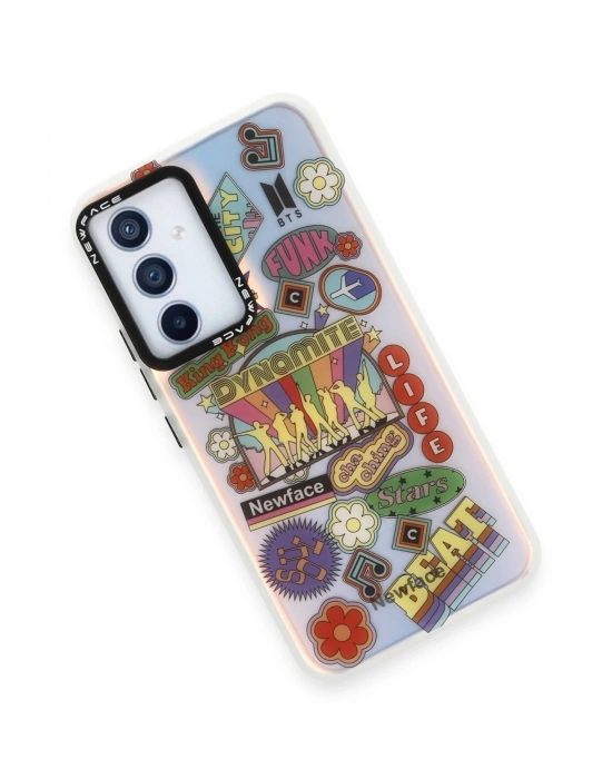 Newface Samsung Galaxy A54 5G Kılıf Estoril Desenli Kapak - Estoril - 14