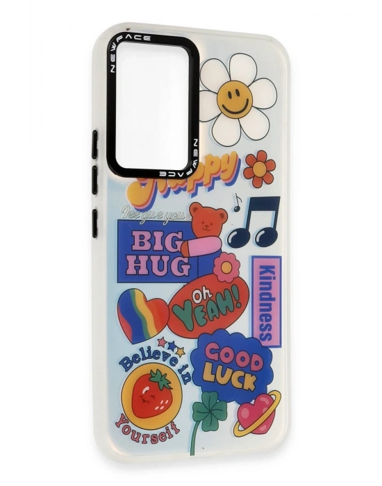 Newface Samsung Galaxy A54 5G Kılıf Estoril Desenli Kapak - Estoril - 15