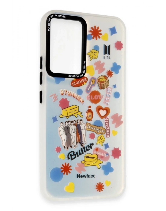 Newface Samsung Galaxy A54 5G Kılıf Estoril Desenli Kapak - Estoril - 16