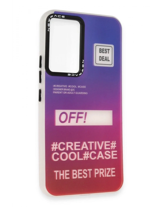 Newface Samsung Galaxy A54 5G Kılıf Estoril Desenli Kapak - Estoril - 9