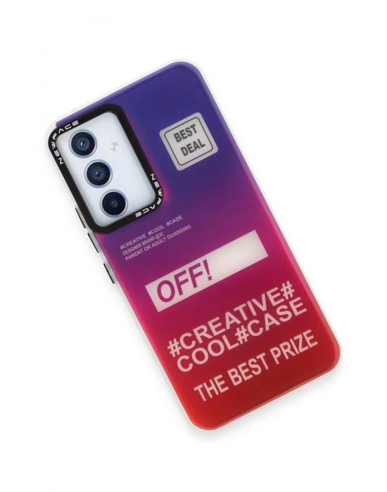 Newface Samsung Galaxy A54 5G Kılıf Estoril Desenli Kapak - Estoril - 9