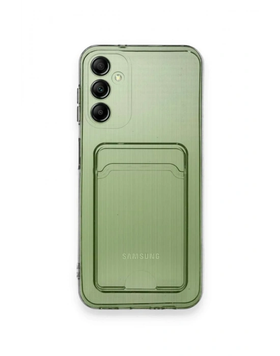 Newface Samsung Galaxy A54 5G Kılıf Kart Şeffaf Silikon - Şeffaf