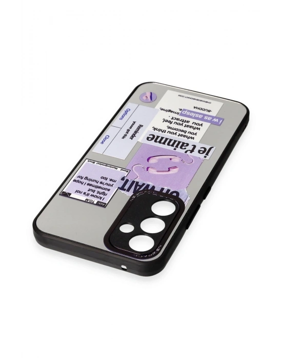 Newface Samsung Galaxy A54 5G Kılıf Mirror Desenli Kapak - Mirror - 4