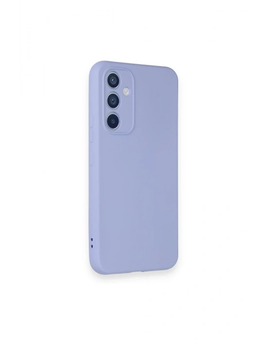 Newface Samsung Galaxy A54 5G Kılıf Nano içi Kadife Silikon - Lila