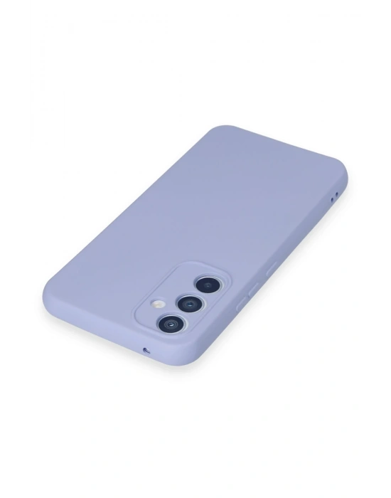 Newface Samsung Galaxy A54 5G Kılıf Nano içi Kadife Silikon - Lila