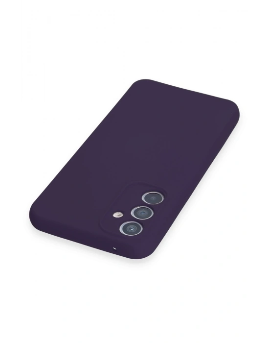 Newface Samsung Galaxy A54 5G Kılıf Nano içi Kadife Silikon - Mor