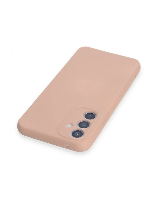 Newface Samsung Galaxy A54 5G Kılıf Nano içi Kadife Silikon - Pudra