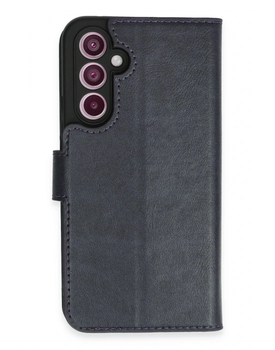 Newface Samsung Galaxy A54 5G Kılıf Trend S Plus Kapaklı Kılıf - Lacivert