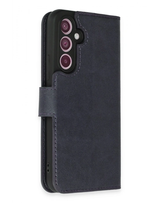 Newface Samsung Galaxy A54 5G Kılıf Trend S Plus Kapaklı Kılıf - Lacivert