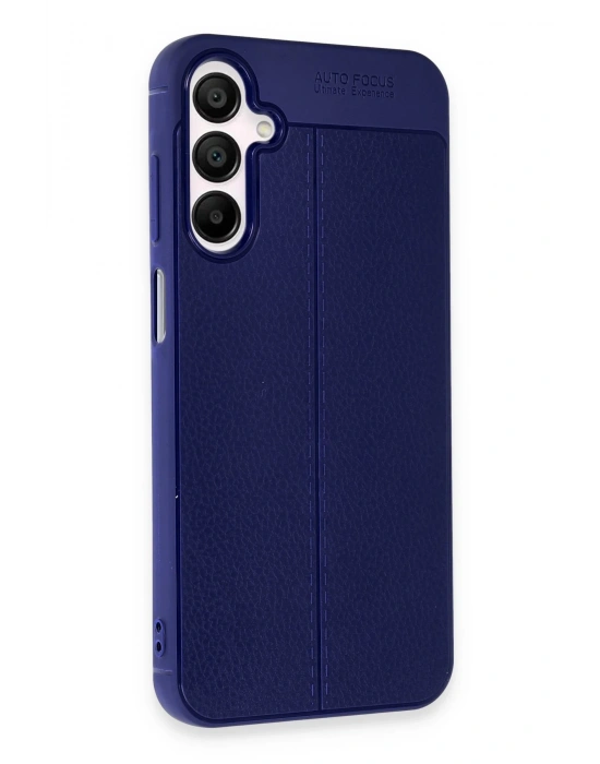 Newface Samsung Galaxy A55 5G Kılıf Auto Focus Kapak - Lacivert