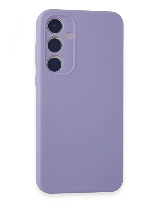 Newface Samsung Galaxy A55 5G Kılıf First Silikon - Lila