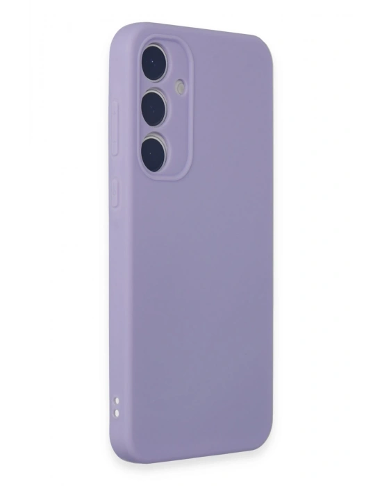 Newface Samsung Galaxy A55 5G Kılıf First Silikon - Lila