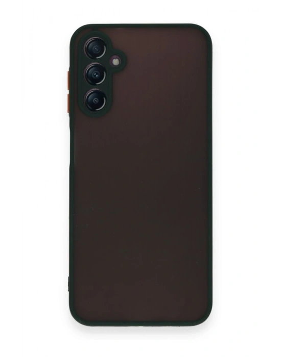 Newface Samsung Galaxy A55 5G Kılıf Montreal Silikon Kapak - Siyah