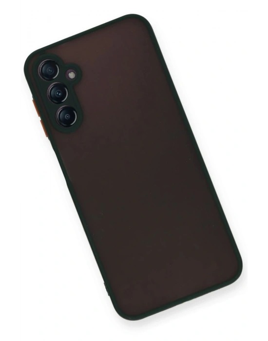 Newface Samsung Galaxy A55 5G Kılıf Montreal Silikon Kapak - Siyah