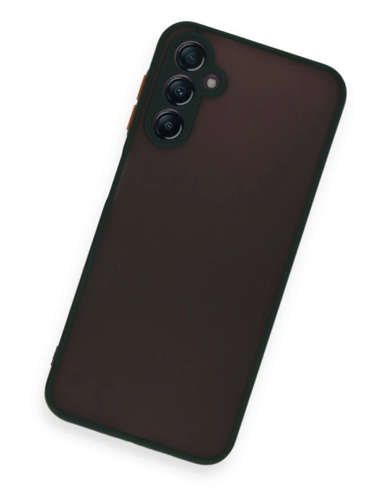 Newface Samsung Galaxy A55 5G Kılıf Montreal Silikon Kapak - Siyah