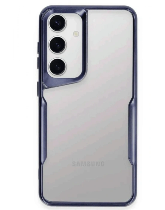 Newface Samsung Galaxy A56 Kılıf Boyi Silikon Kapak - Lacivert