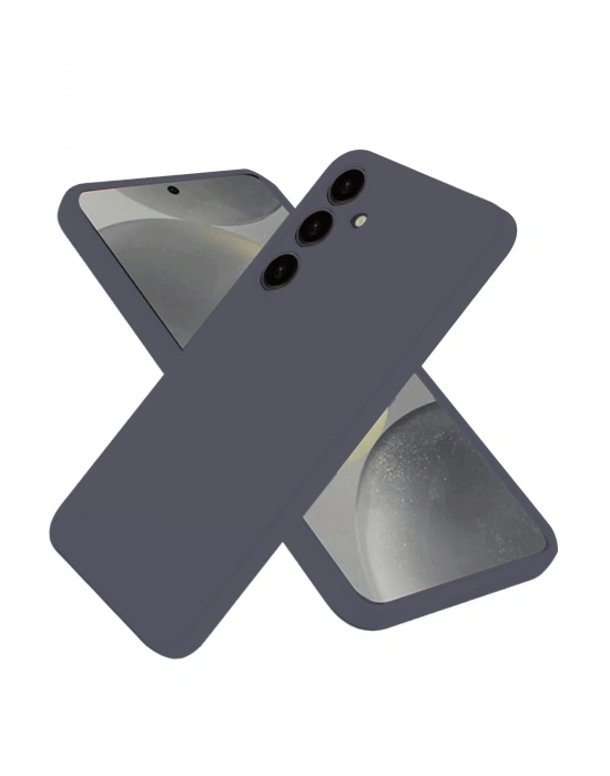 Newface Samsung Galaxy A56 Kılıf First Silikon - Gri