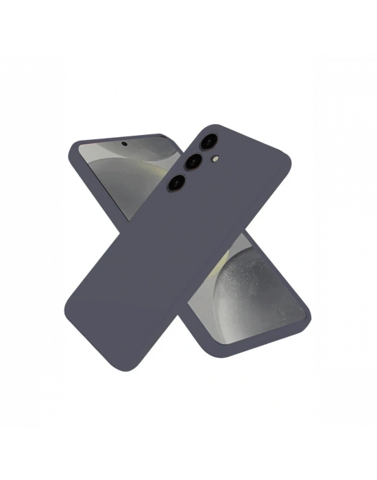 Newface Samsung Galaxy A56 Kılıf First Silikon - Gri