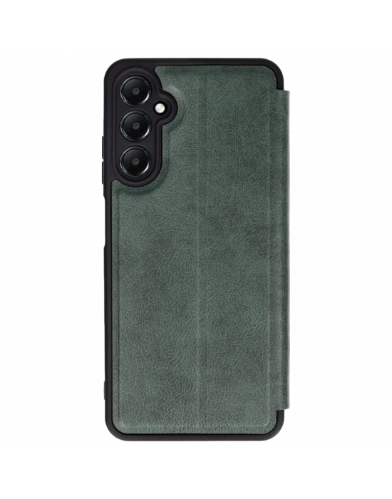 Newface Samsung Galaxy A56 Kılıf Flip Cover - Koyu Yeşil
