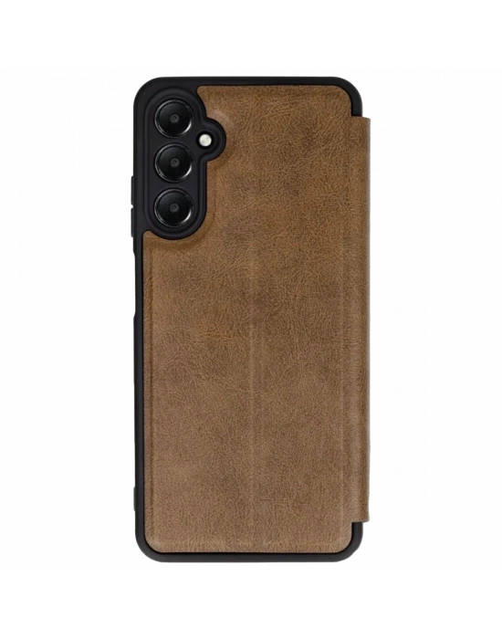 Newface Samsung Galaxy A56 Kılıf Flip Cover - Taba