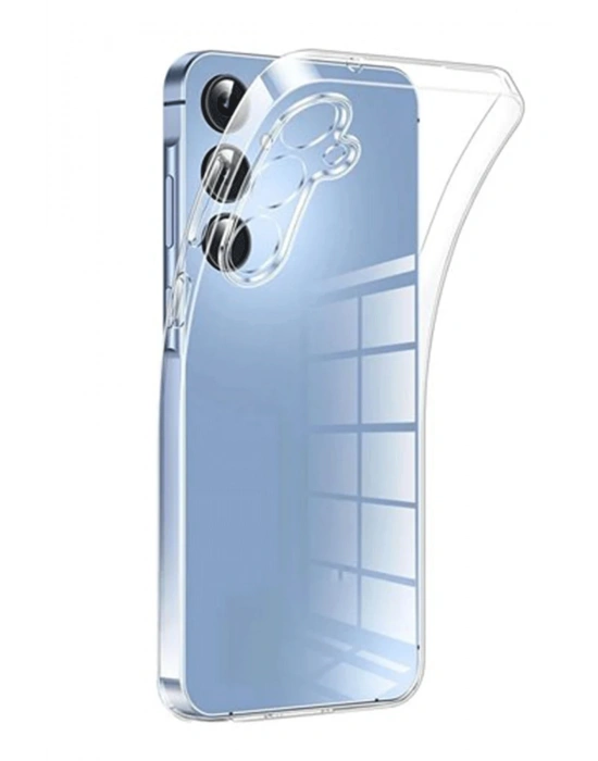 Newface Samsung Galaxy A56 Kılıf Lüx Şeffaf Silikon