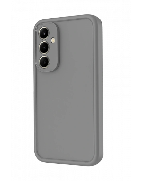 Newface Samsung Galaxy A56 Kılıf Viera Silikon - Gri