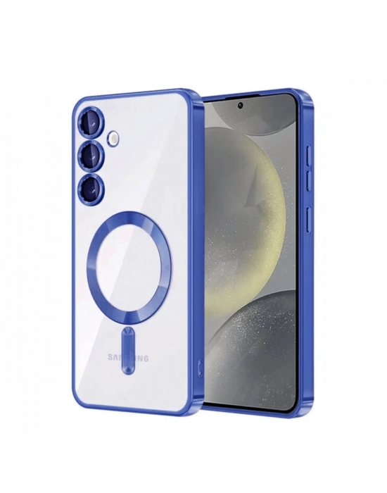 Newface Samsung Galaxy A56 Kross Magneticsafe Kapak - Lacivert