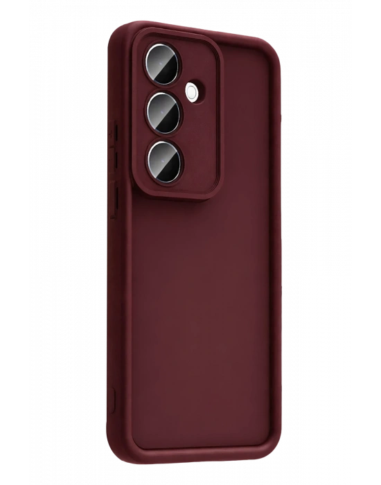 Newface Samsung Galaxy A57 5G Viera Silikon - Bordo