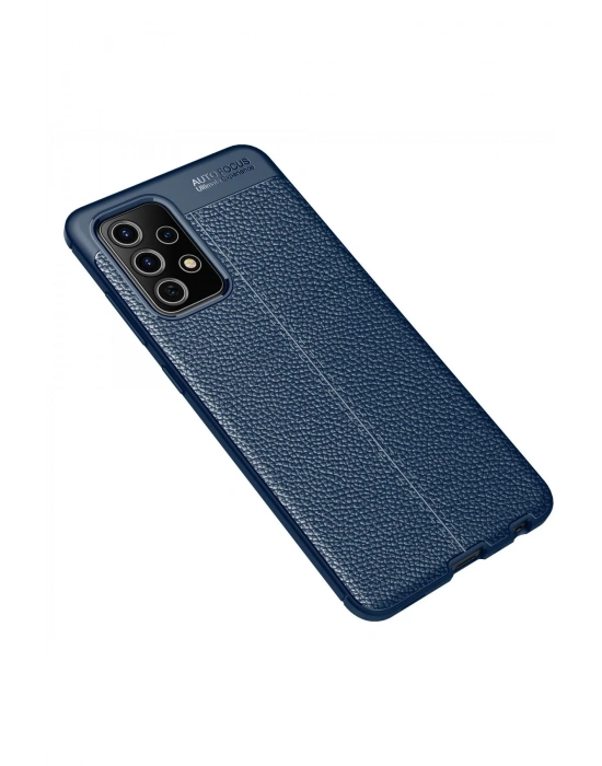 Newface Samsung Galaxy A72 Kılıf Auto Focus Kapak - Lacivert