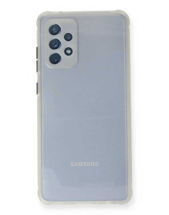 Newface Samsung Galaxy A72 Kılıf Miami Şeffaf Silikon - Şeffaf