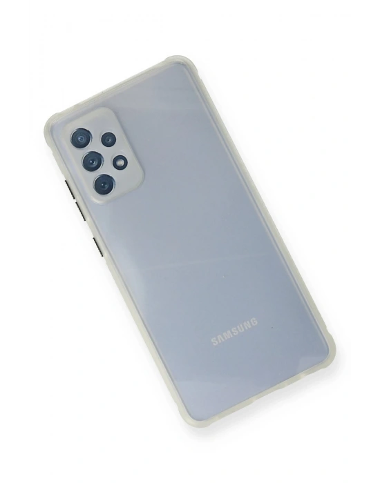 Newface Samsung Galaxy A72 Kılıf Miami Şeffaf Silikon - Şeffaf