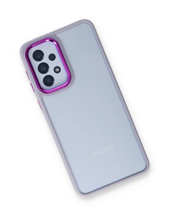 Newface Samsung Galaxy A73 5G Kılıf Dora Kapak - Lila