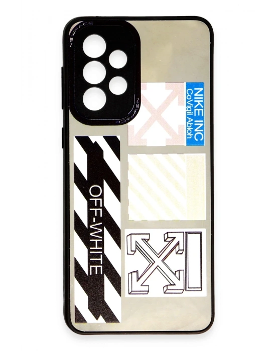 Newface Samsung Galaxy A73 5G Kılıf Mirror Desenli Kapak - Mirror - 6