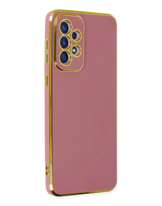 Newface Samsung Galaxy A73 5G Kılıf Volet Silikon - Kırmızı