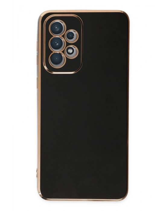 Newface Samsung Galaxy A73 5G Kılıf Volet Silikon - Siyah