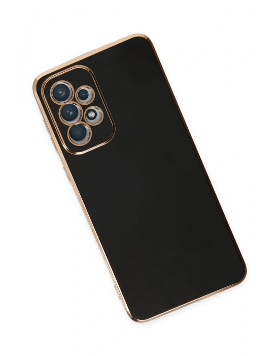 Newface Samsung Galaxy A73 5G Kılıf Volet Silikon - Siyah