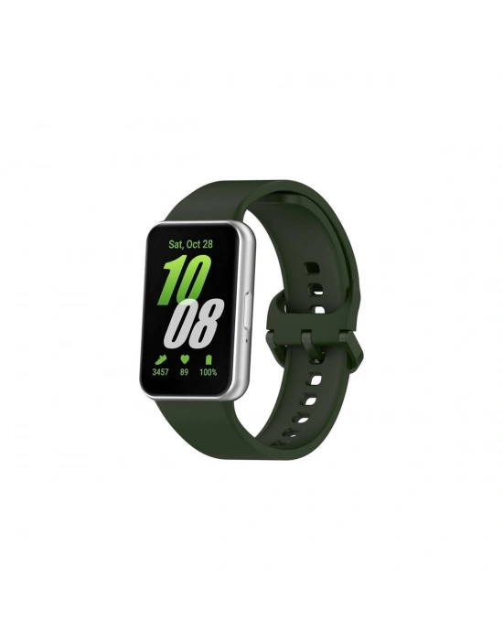 Newface Samsung Galaxy Fit 3 Klasik Kordon - Haki Yeşil