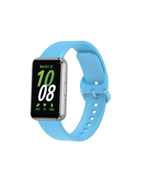 Newface Samsung Galaxy Fit 3 Klasik Kordon - Mavi