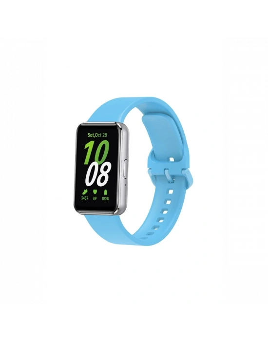 Newface Samsung Galaxy Fit 3 Klasik Kordon - Mavi