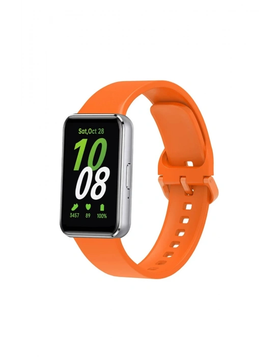 Newface Samsung Galaxy Fit 3 Klasik Kordon - Turuncu
