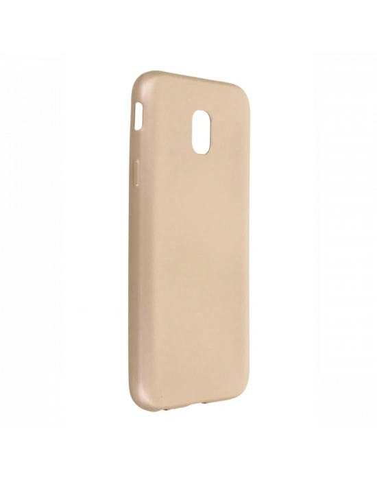 Newface Samsung Galaxy J3 Pro / J330 Kılıf First Silikon - Gold