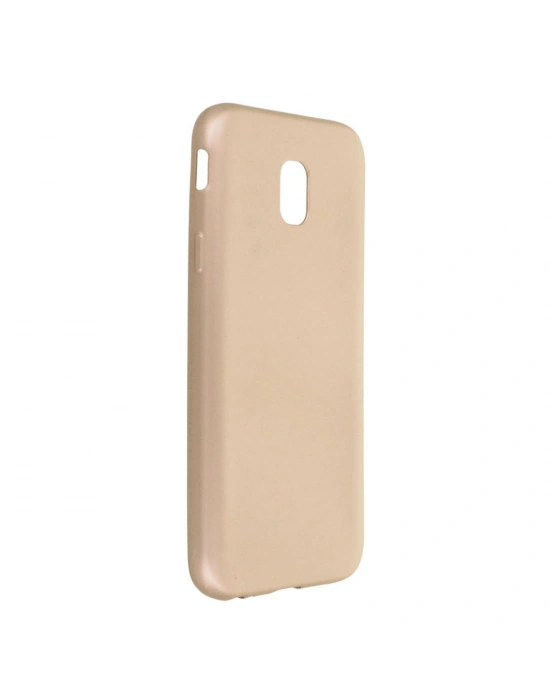 Newface Samsung Galaxy J3 Pro / J330 Kılıf First Silikon - Gold