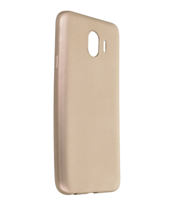 Newface Samsung Galaxy J4 Kılıf First Silikon - Gold