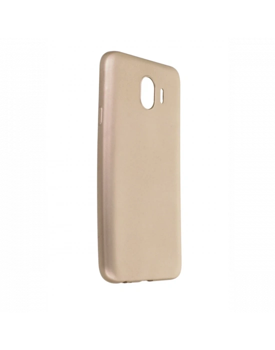 Newface Samsung Galaxy J4 Kılıf First Silikon - Gold