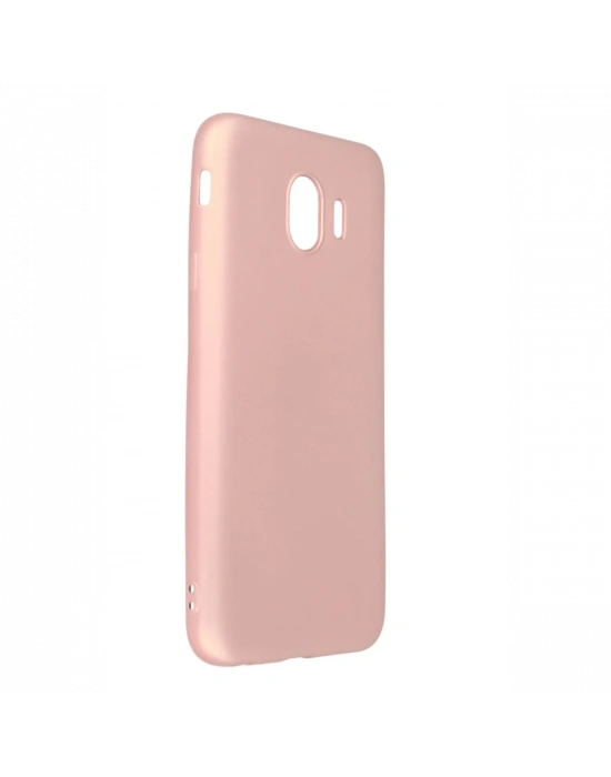 Newface Samsung Galaxy J4 Kılıf First Silikon - Rose Gold