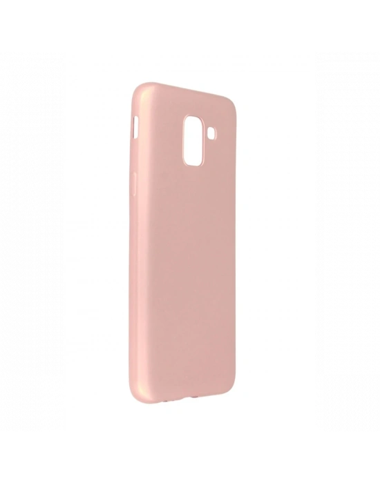 Newface Samsung Galaxy J6 Kılıf First Silikon - Rose Gold