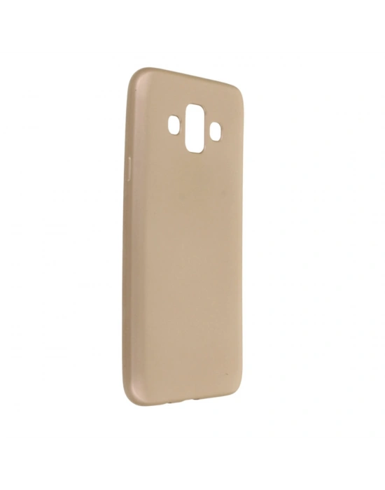 Newface Samsung Galaxy J7 Duo Kılıf First Silikon - Gold